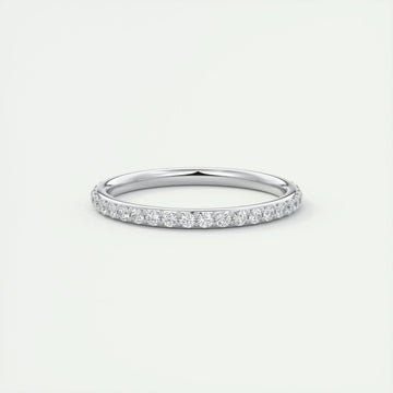 2.0mm Round EF- VVS Lab Grown Diamond Full Eternity Wedding Band