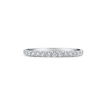 1.80mm Round Shaped Lab Grown Diamond Full Eternity Wedding Band