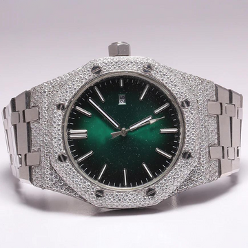 Moissanite Watch Handmade Watch Swiss Watch Movement Automatic Watch For Man