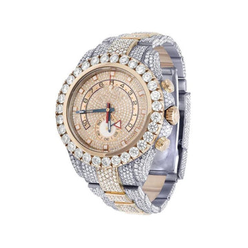 Rolex Yatch Master Round 44mm VVS Diamond Iced Out