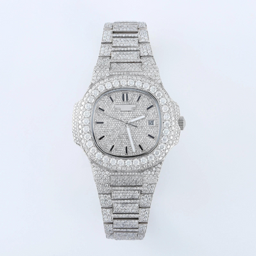 MOISSANITE WATCH HANDMADE WATCH SWISS WATCH MOVEMENT AUTOMATIC WATCH
