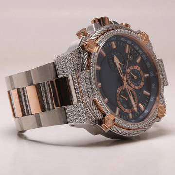Moissanite Watch Handmade Watch Swiss Watch Movement Watch Automatic Watch For Man