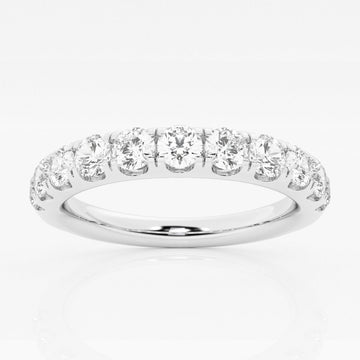 1.0ct Round F-VS2 Lab Grown Diamond Eleven-Stone Wedding Band