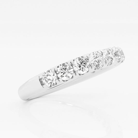 1.0ct Round F-VS2 Lab Grown Diamond Eleven-Stone Wedding Band