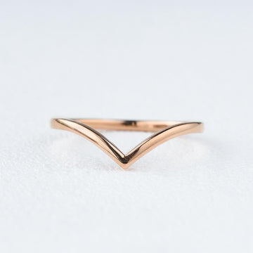 1.50MM Solid Gold Curved Perfect Stacking Band for All Rings