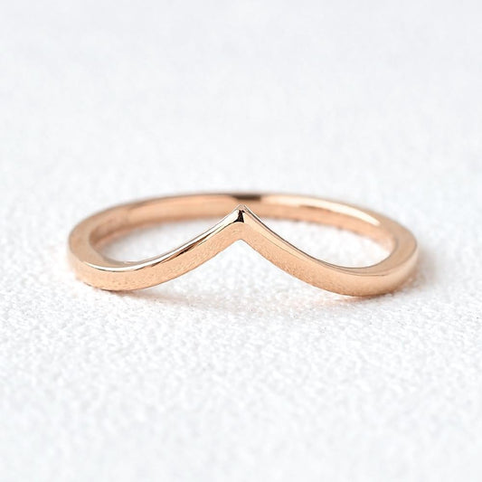 1.50MM Solid Gold Curved Perfect Stacking Band for All Rings
