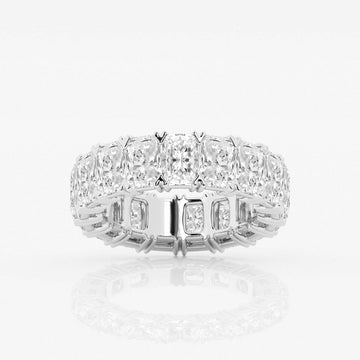 Radiant  F-VS2 Lab Grown Diamond V- Prongs Wedding Band