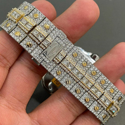 VVS Moissanite Diamond, Cartier Automatic Watch