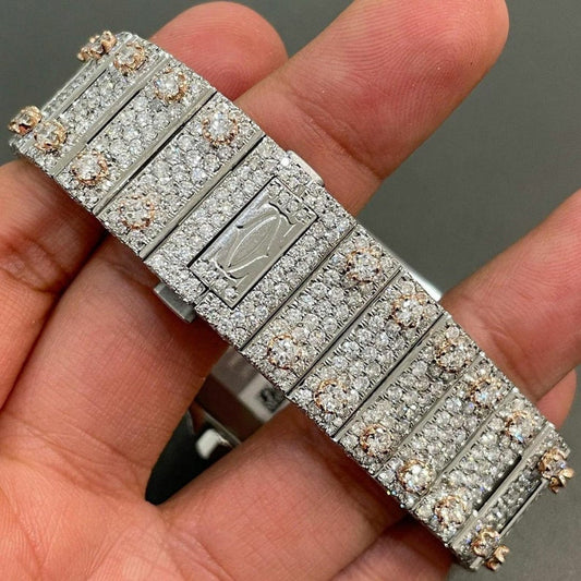 VVS Moissanite Diamond, Automatic Watch